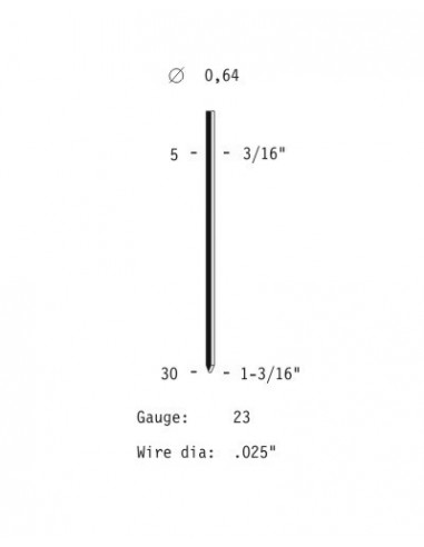 Spilli senza testa 0,6