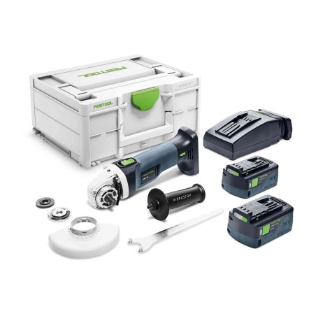 Festool Smerigliatrice Angolare a Batteria AGC 18-125 5,0