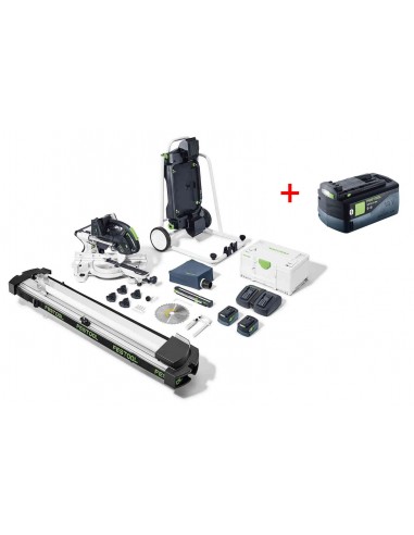 Festool Troncatrice radiale a batteria KAPEX KSC 60 EB 5,0 I-UG-Set