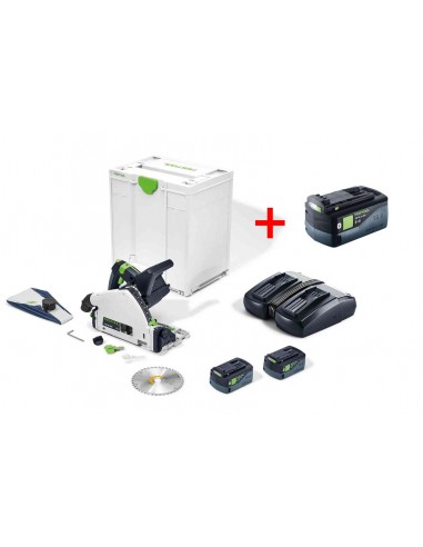 Festool Sega ad affondamento a batteria TSC 55 5,0 KEBI-Plus/XL