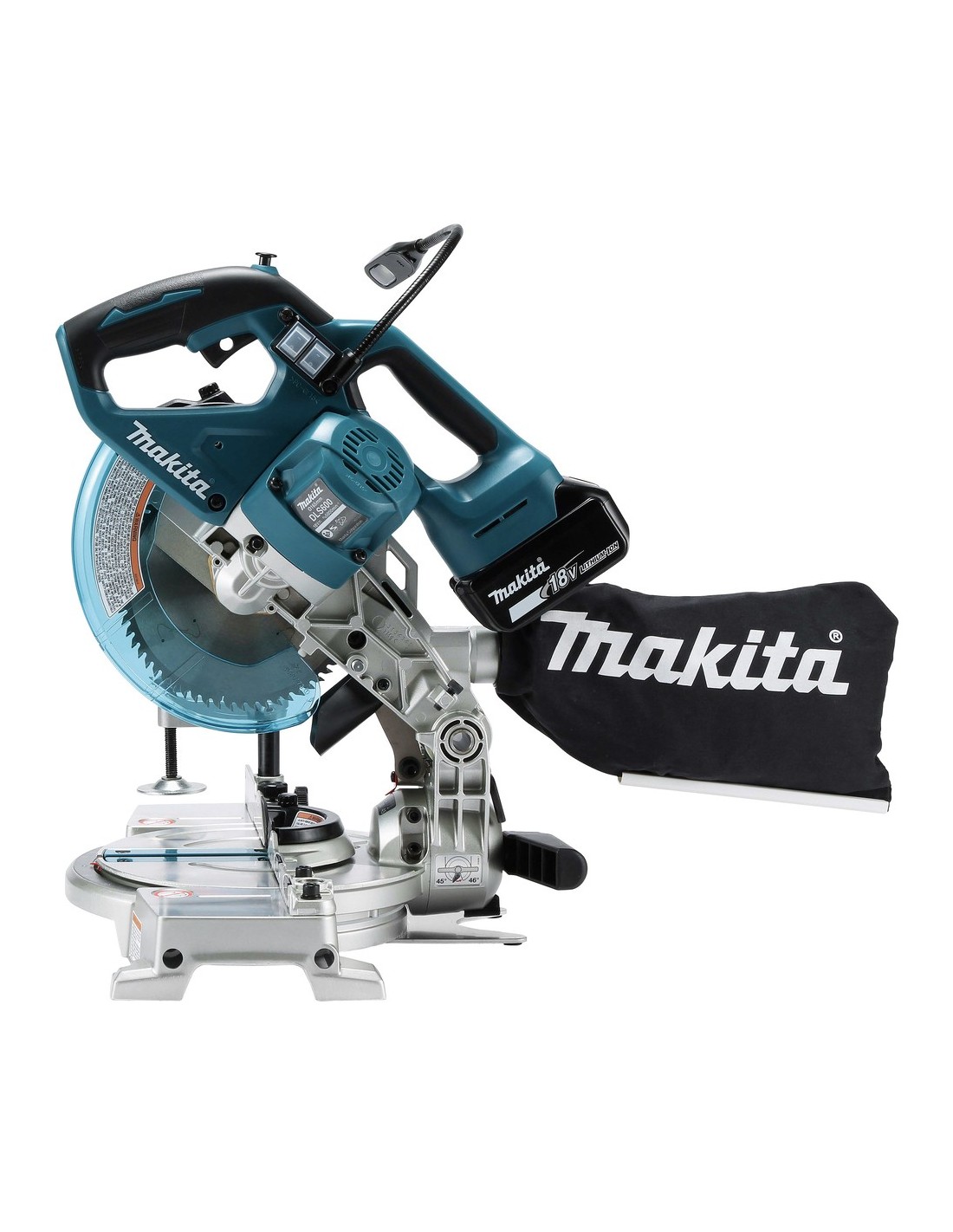 Makita Troncatrice per Legno 18V BL Motor 165mm DLS600Z