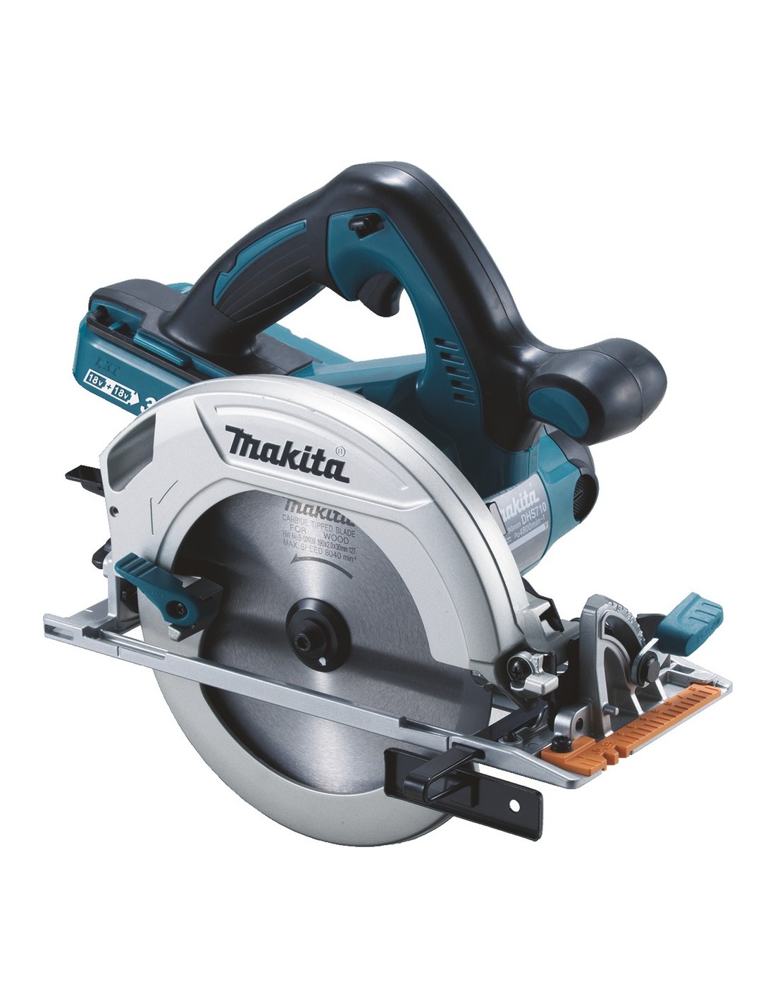 SEGA CIRCOLARE PER LEGNO MAKITA 18Vx2 190mm BL DHS782PT2J – Rivenditore  Makita