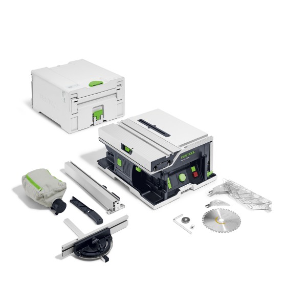 Festool Sega circolare da banco a batteria CSC SYS 50 EBI-Basic