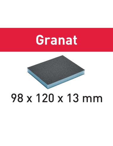 Festool Spugna levigatrice Granat 98x120x13 120 GR/6