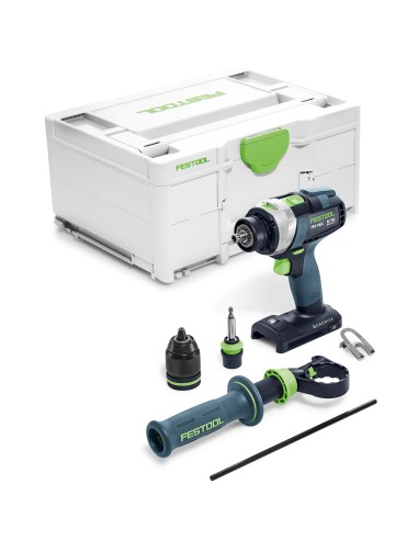 Festool Trapano avvitatore con percussione a batteria QUADRIVE TPC 18/4-Basic