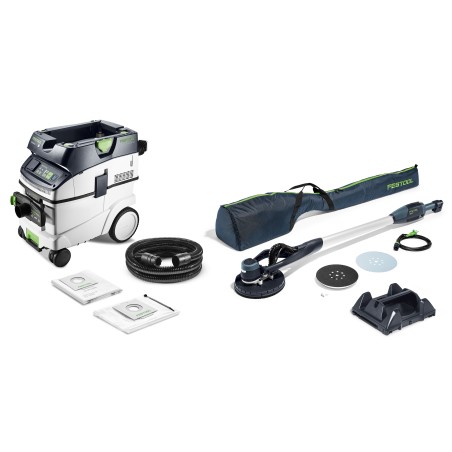 Festool Set con levigatrice a stelo e aspiratore PLANEX LHS-E 225/CTL 36-Set