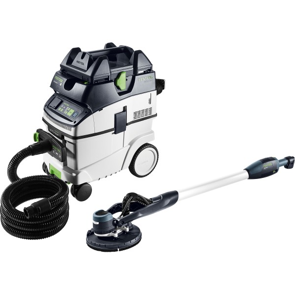 Festool Set con levigatrice a stelo e aspiratore PLANEX LHS-E 225/CTL 36-Set