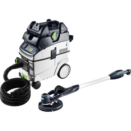 Festool Set con levigatrice a stelo e aspiratore PLANEX LHS-E 225/CTL 36-Set