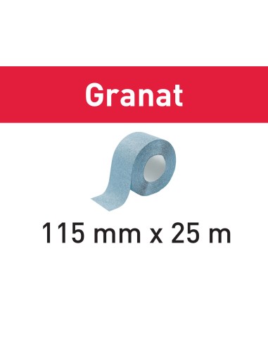 Festool Rotolo abrasivo Granat 115x25m P100 GR