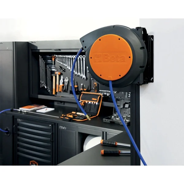 Beta Avvolgitubo automatico corpo in materiale plastico antiurto, per aria o acqua 1900M