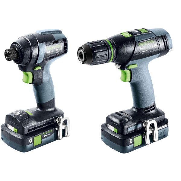 Festool Set di avvitatori e punte TID 18 HPC 4,0 I-Set T18 - 577244