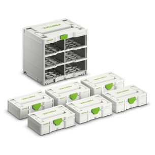 Festool Systainer³ Rack SYS3-RK/6 M 337-Set - 577816