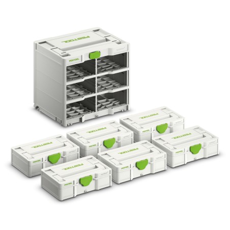 Festool Systainer³ Rack SYS3-RK/6 M 337-Set - 577816
