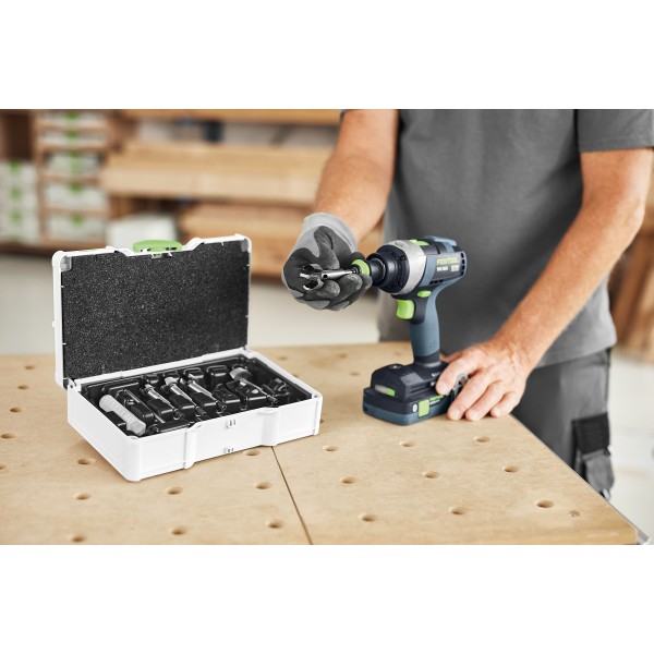 Festool Set di punte Forstner SYS3 S 76-FB CE-SORT/5 - 578110