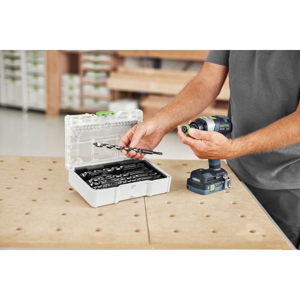 Festool Set di punte a elica SYS3 S 76-SB CE-SORT/6 - 578111