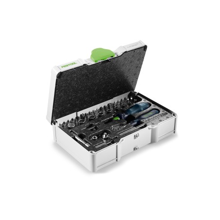 Festool Set di utensili a cricchetto SYS3 S 76-1/4"-CE RA - 578112