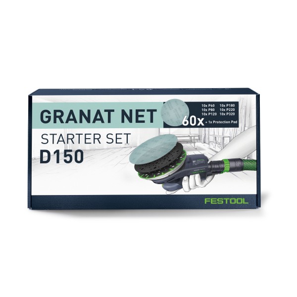 Festool Abrasivo a rete Granat Net D150 GR NET-Set - 578667