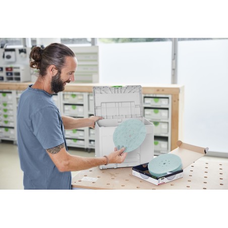 Festool Systainer³ con abrasivi Granat Net D225 GR NET SYS - 578719