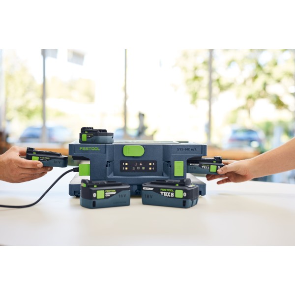  Festool Carica batteria rapido SYS-MC 6/4 - 578489