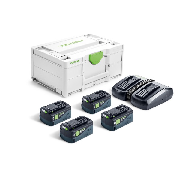  Festool Set Energia SYS 18V 4xHP5,0/TCL6DUO - 578681