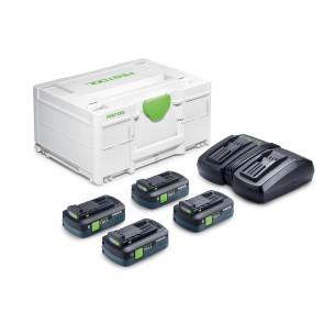  Festool Set Energia SYS 18V 4xTBX4/TCL6DUO - 578823