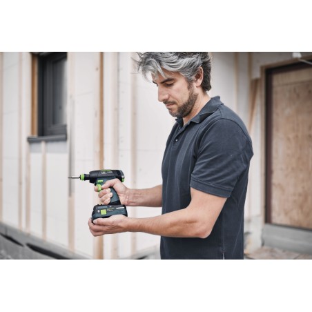  Festool Trapano avvitatore a batteria T18+3 Basic-Set - 578828