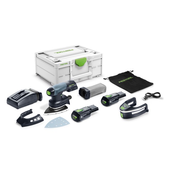  Festool Levigatrice Delta a batteria DTSC 400 3,0 I-Plus - 578848