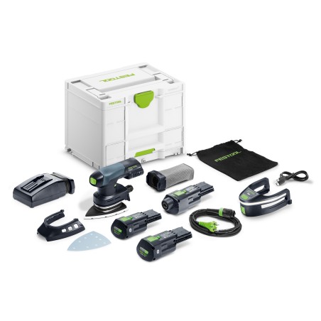 Festool Levigatrice Delta a batteria DTSC 400 3,0 I-Set - 578851