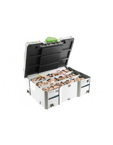 Festool Assortimento di tasselli DOMINO Faggio DS 4/5/6/8/10