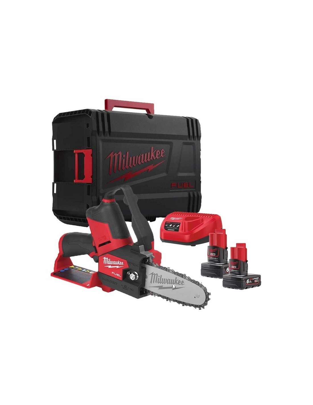 Milwaukee Elettrosega da Potatura a batteria M12 Fuel™ M12 FHS-0