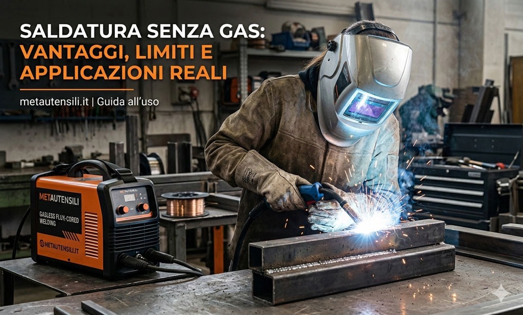 Saldatura senza gas: vantaggi, limiti e applicazioni reali